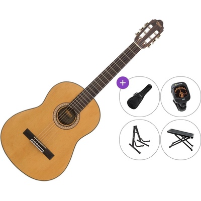 Valencia VC404 Premium SET 4/4 Vintage Natural Класическа китара