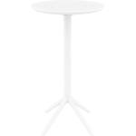 Bogdan Furniture Am Маса Бар Скай ф60/110h сгъваема бяла