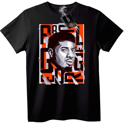 NOONEBRAND Тениска с графика на Racel Gong - 7XL, Black