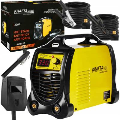 KRAFT&DELE KD1855 IGBT MMA 330A 230V Zvárací invertor LCD