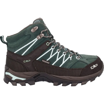 CMP Дамски туристически обувки CMP Women's Rigel Mid Trekking Shoes Waterproof Walking boots - Trek Green / Jade - размер 39 (EU) (119-0782-1114)