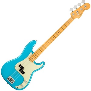 Fender American Professional II Precision Bass MN Miami Blue Електрическа бас китара