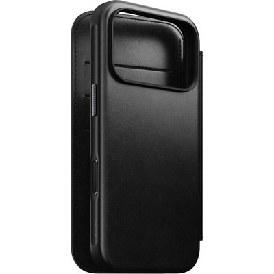 Nomad puzdro Modern Leather Folio Magsafe Horween pre iPhone 17 Pro - Black NM014162858
