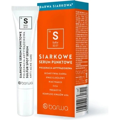 Barwa Анти-акне серум с биоактивна сяра Barwa Sulphur (BCAC331721)