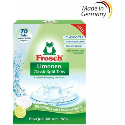 Frosch Eko Tablety do myčky klasické Limetka 70 ks – Zboží Dáma