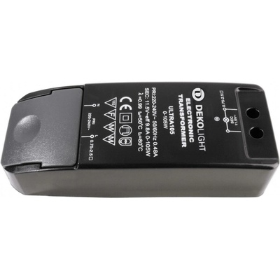 Dekolight KapegoLED napájení Ultra105 konstantní napětí 0-9,8 IP20 stmívatelné 12V AC 0-105,00 W 180529