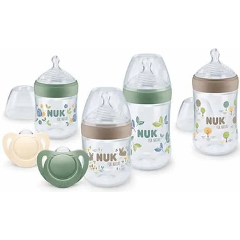 Nuk Комплект шишета NUK for Nature - Perfect start, 6 части (10225680)