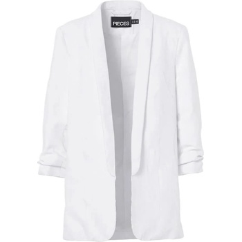 PIECES Сако Pieces Pia Bosella blazer - White (Bright White)