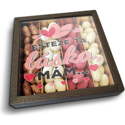 Sablio Mandle v čokoláde Ešte že ťa láska mám 4 x 80 g