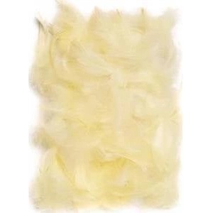 Dalprint Ecru feathers 5-12cm 10g