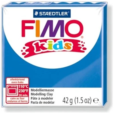 FIMO Глина, 42 g, горима, FIMO "Kids", синя 8030-3 (8030-3)