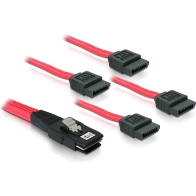 Delock SAS mini 36-pin / 4x SATA 100 cm