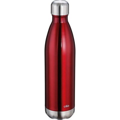 Cilio Elegante Termoláhev 750 ml metalicky červená