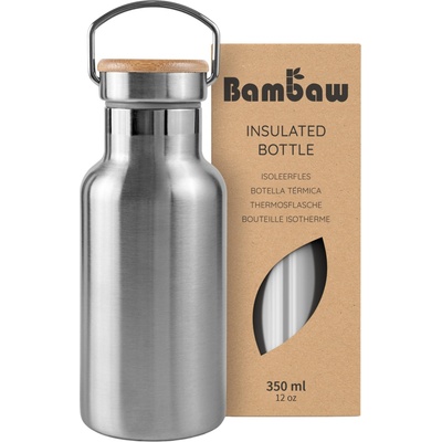 Bambaw Nerezová termoska 350 ml Natural Steel