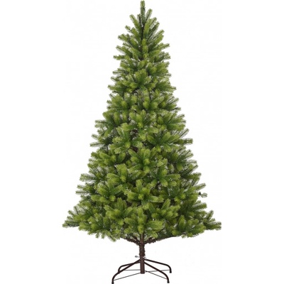 CMI Umelý vianočný stromček NAGANO LED jedľa, zelená 180 cm