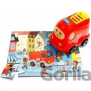 TOP BRIGHT s hračkou Hasičské auto 24 dielov