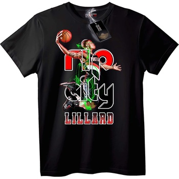 NOONEBRAND Тениска Rip City Lillard Баскетбол - XL, White