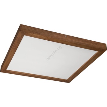 Brilagi - LED осветително тяло за баня WOODY FRAME LED/40W/230V 60x60 IP44 дъб/череша (BG2140)