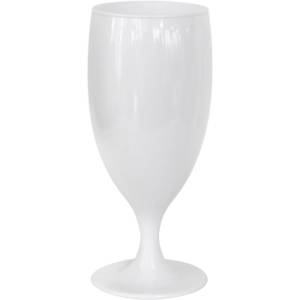 RK-PREMIUM WHITE-Чаша за бира на столче 360ml. Ø7.2xh17.5cm PC БЯЛА (PM. G36) (0151650)