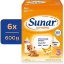 Sunar 3 complex banán 6 x 600 g