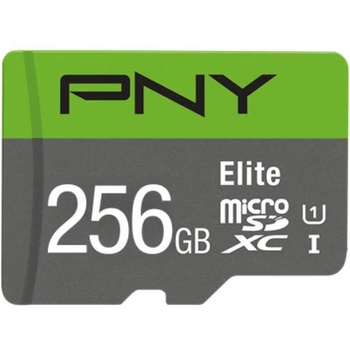Image 1 of PNY microSDXC Elite 256GB P-SDU256V11100EL-GE