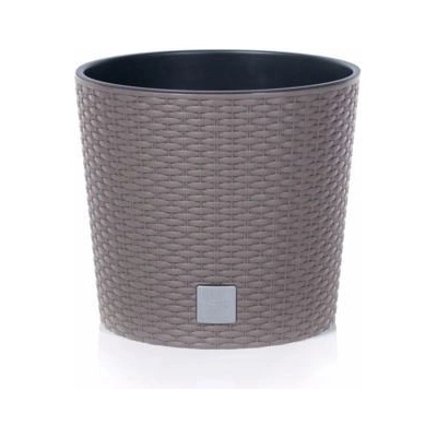 Prosperplast Rato round květináč DRTUS400L mocca 40 cm