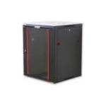 INTELLINET Techly Rack Cabinet 12U Wall Mounted Rack Black