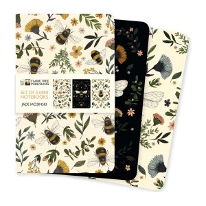 Flame tree pub Jade Mosinski Set of 3 Mini Notebooks | Flame Tree Publishing