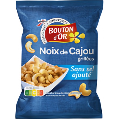 Bouton d´Or Pražené nesolené kešu 125 g