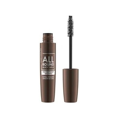 Catrice Allround řasenka pro prodloužení, natočení a objem voděodolná 020 Brown 12 ml