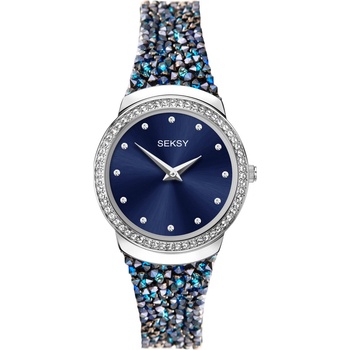 Seksy Дамски часовник Seksy Rocks Swarovski Crystals - S-40040.37 (S-40040.37)