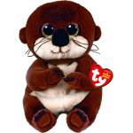 TY Toys Плюшена играчка TY Toys Beanie Bellies - Видра Mitch, 15 cm (TY40925) - ozone