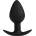 Rimba Electro Play E-Stim Anal Plug Bi-Polar Black