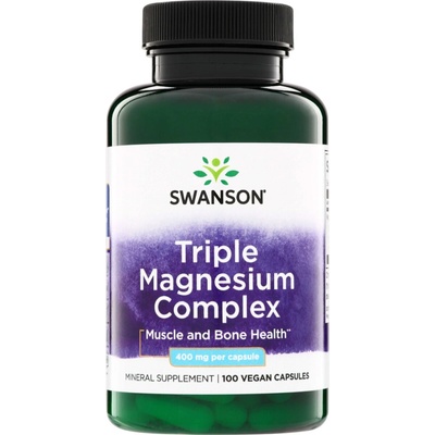 Swanson Triple Magnesium Complex 100 kapsúl