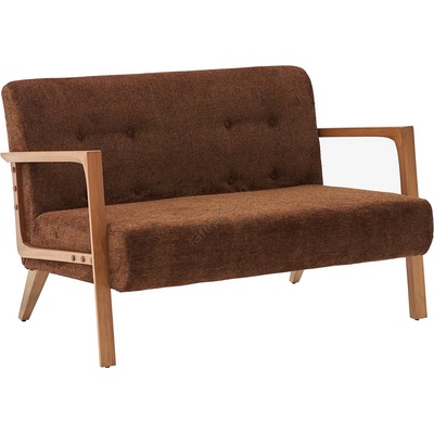 Asir Двуместен диван tumi, кафяв (as3153)