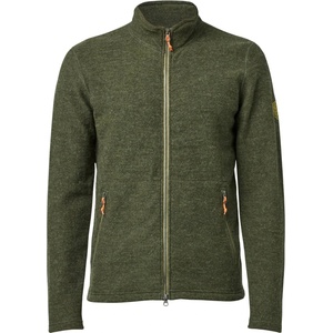 Ivanhoe of Sweden Мъжко вълнено яке Ivanhoe of Sweden Louie Full Zip Wool jumper - Loden Green (005-7633-0211)