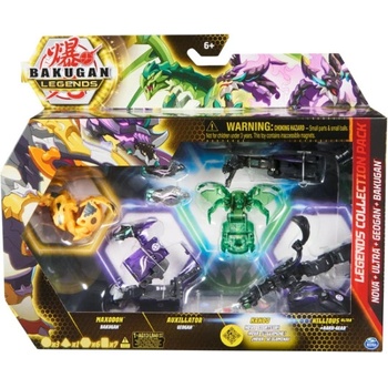Bakugan Legends Nova Ultra Geogan Maxodon Hyenix Hanoj Nillious Ultra