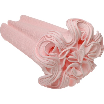 Krepový kornout 25cm x 2,5m 569-SV. RŮŽOVÁ