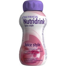 NUTRIDRINK JUICE STYLE S PŘÍCHUTÍ JAHODOVOU POR SOL 4X200ML