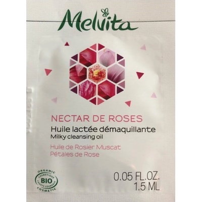 Melvita Nectar de Roses Organic Почистващо олио за лице 15 ml *Мостра