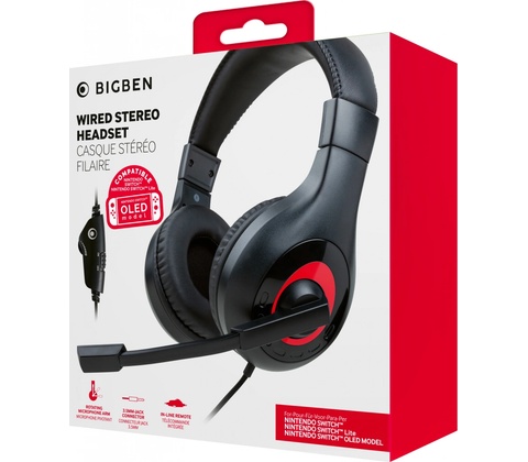 Bigben Headset Wired Stereo (Switch)