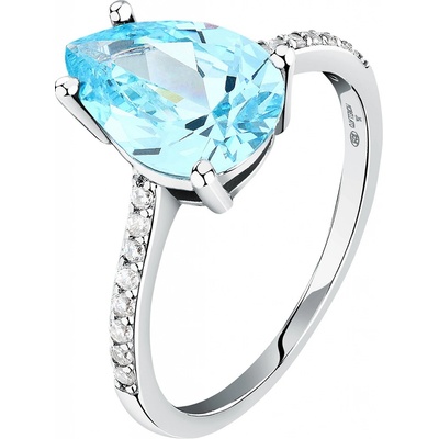 Morellato Nadčasový stříbrný prsten se zirkony Tesori SAIW2050