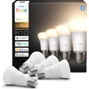Philips White and Color Ambiance E27 A60 Pack of 2 929003856006 (9572500)