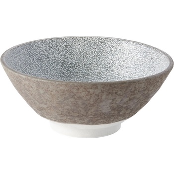 Made In Japan Udon miska Crazed grey 19,5 cm 800 ml