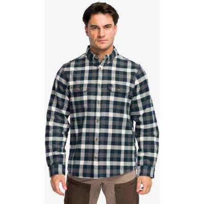 Fjällräven Skog Relaxed turistická košel'a dark navy/chalk white