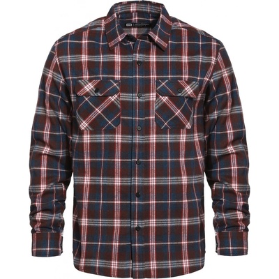 Horsefeathers zateplená košile Dough Insulated shirt petrol blue