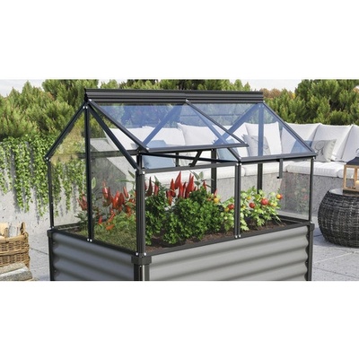 Vitavia Gaia Jumbo sklenené 3 mm 119 x 83 x 38/72 cm čierne