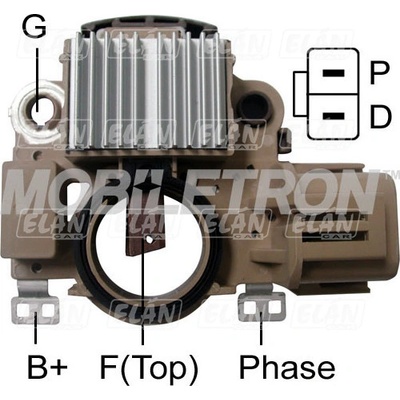 Regulátor alternátoru Mitsubishi A3TB1081 / A866X46572