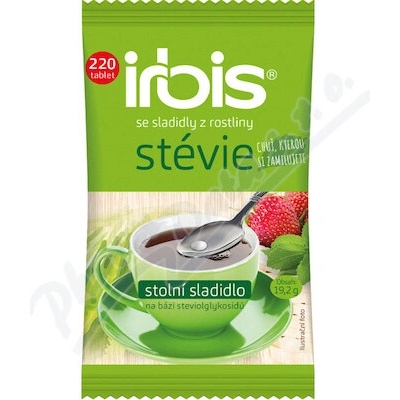 Irbis Sladidlo náhradná náplň 220 tabliet