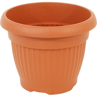 PlasticFuture Květináč Terra I terakota, 13 cm